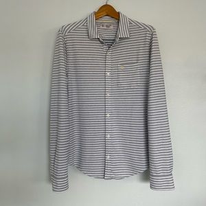 ORIGINAL PENGUIN Slim Fit Long Sleeve Flannel Like Shirt